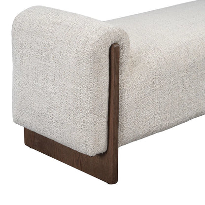Linnea 60" Upholstered Bench - Sand
