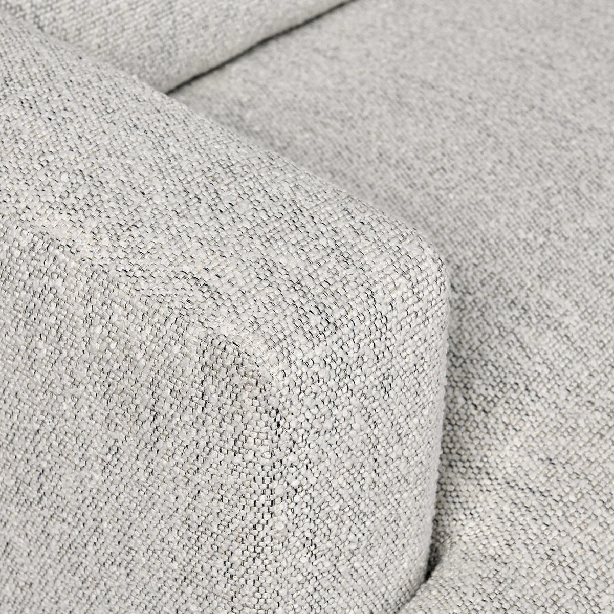 Lucus 132" Parawood Track Arm Sectional - Ivory