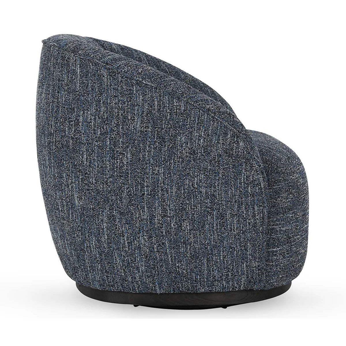 Cayson 34" Swivel Chair - Blue