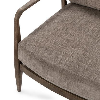 Lenton 30" Occasional Chair - Earth & Driftwood