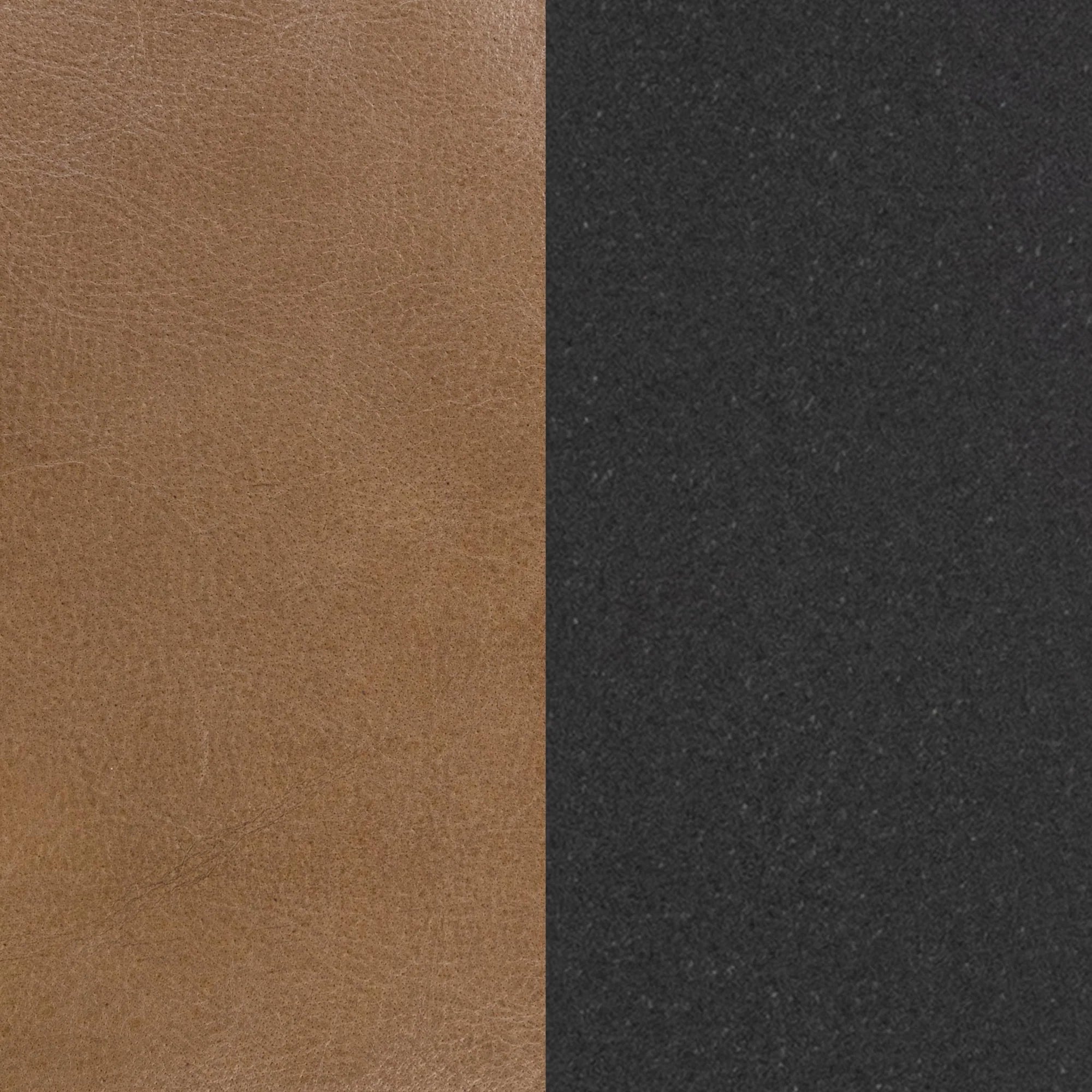 Mazzie 54" Top Grain Leather Bench - Tan