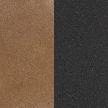 Mazzie 54" Top Grain Leather Bench - Tan