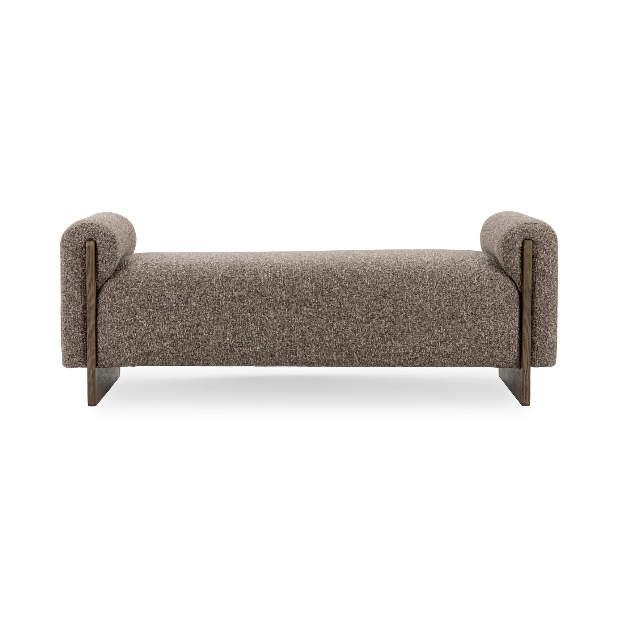 Linnea 60" Upholstered Bench - Bronzed Cocoa