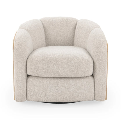 Kolter 34" Swivel Chair - Coastal Sand