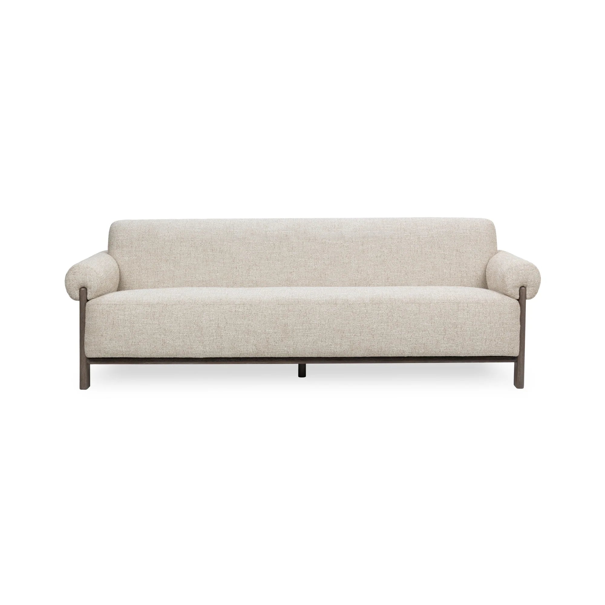 Milani 91" Bench Cushion Sofa - Latte