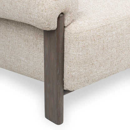 Milani 91" Bench Cushion Sofa - Latte