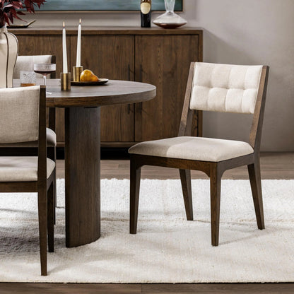 Eleanor Oak Dining Chair - Soft Cocoa