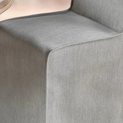 Greta Slipcover Dining Chair - Fawn