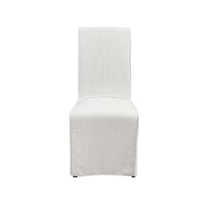 Greta Slipcover Dining Chair - Snow