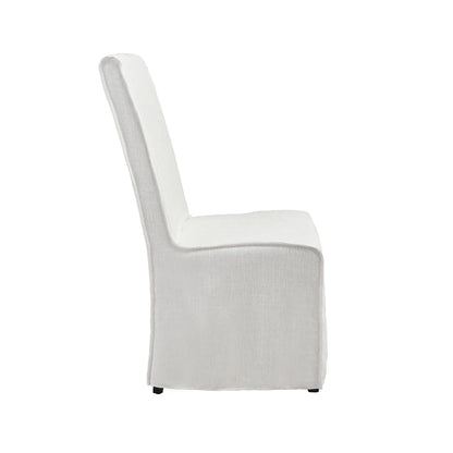Greta Slipcover Dining Chair - Snow