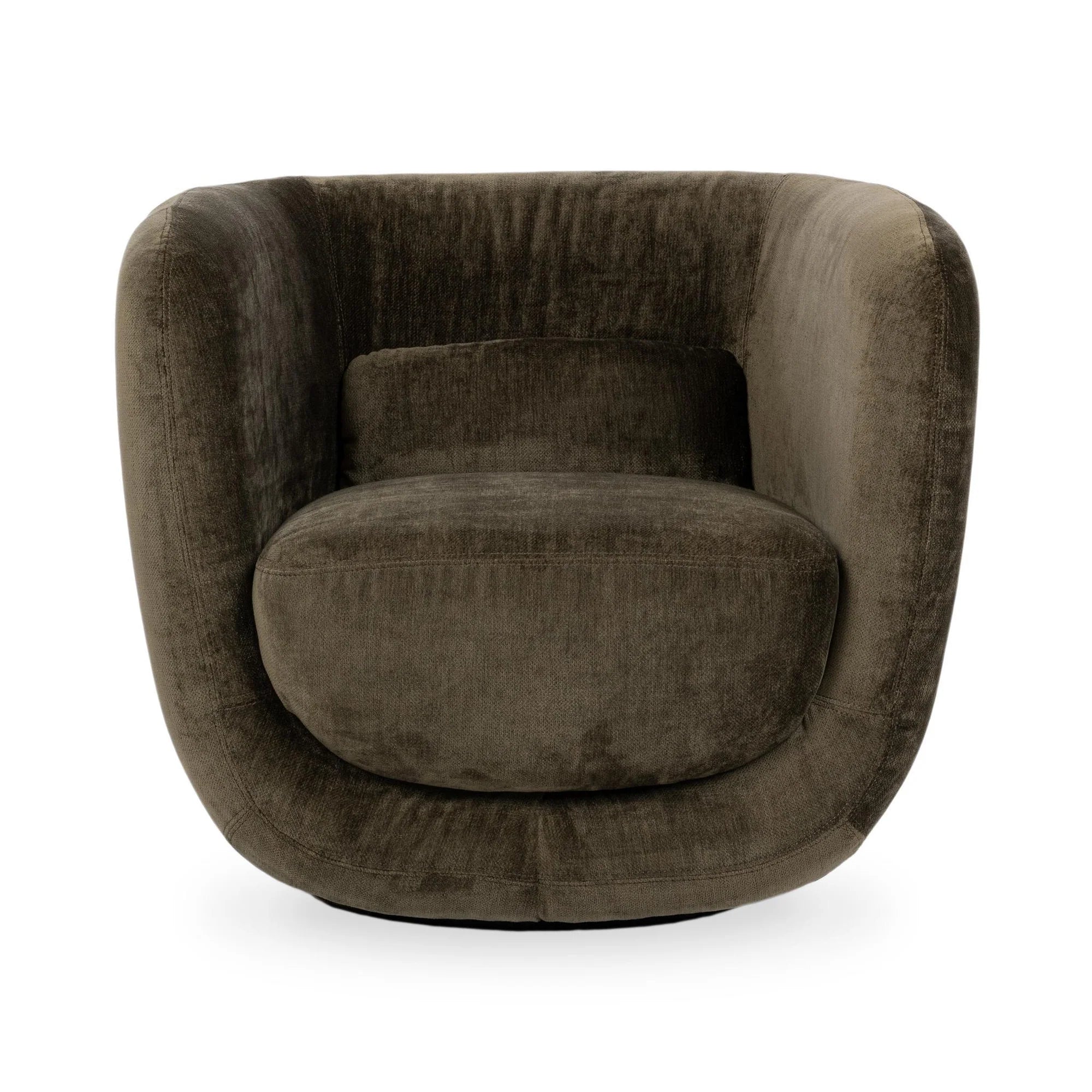 Kyaire 33" Swivel Chair - Olive Green