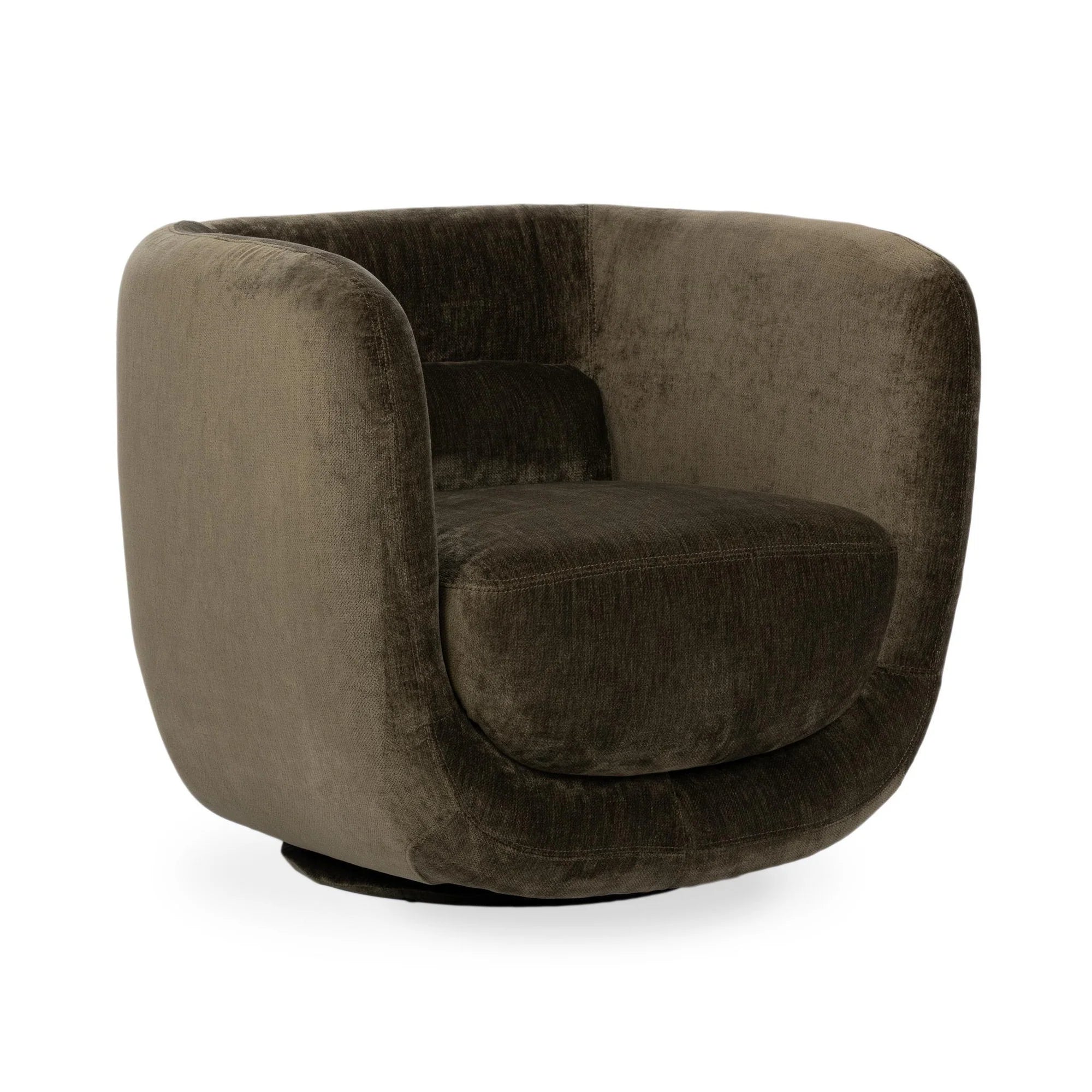 Kyaire 33" Swivel Chair - Olive Green