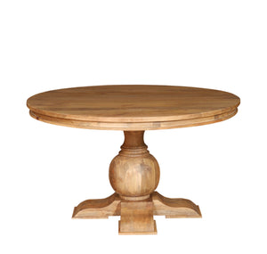 Marcia 53" Acacia Round Dining Table - Natural