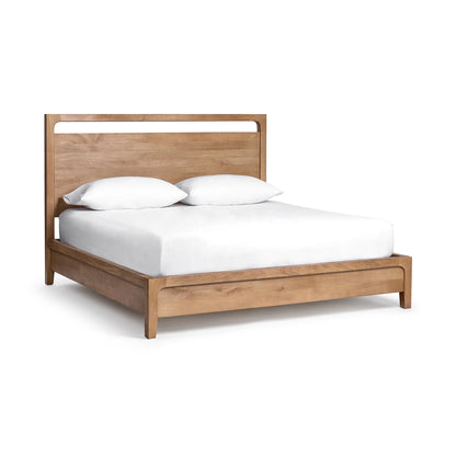 Rowan 81" King Bed - Natural Maple