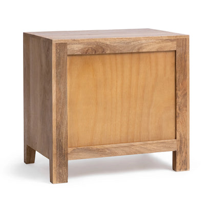 Rowan 25" 2 Drawer Nightstand - Natural Maple