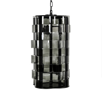 Oliver 12" Tall Chandelier - Black