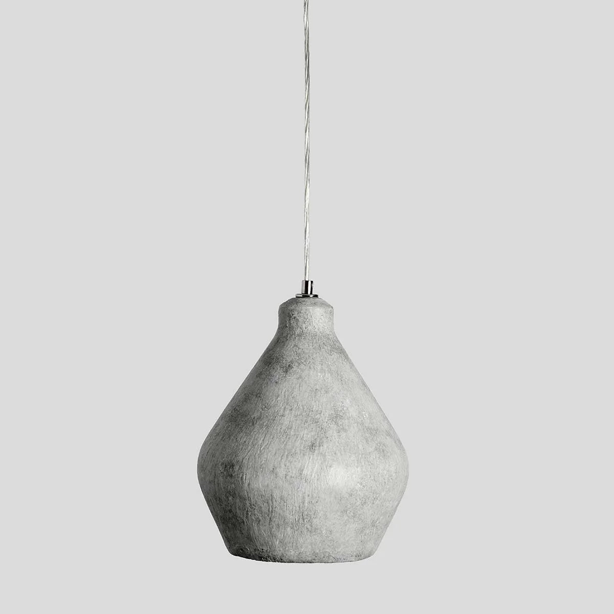 Reeve 10" Concrete Pendant - Light Grey