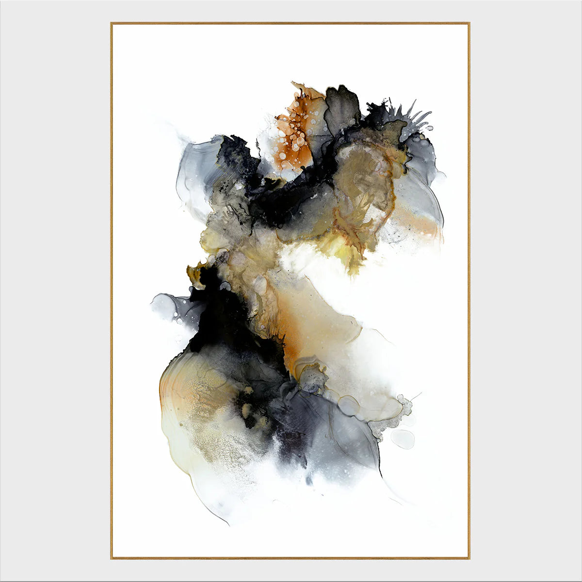 Rorschach 72"x48" Painting by Buddy Whitlock