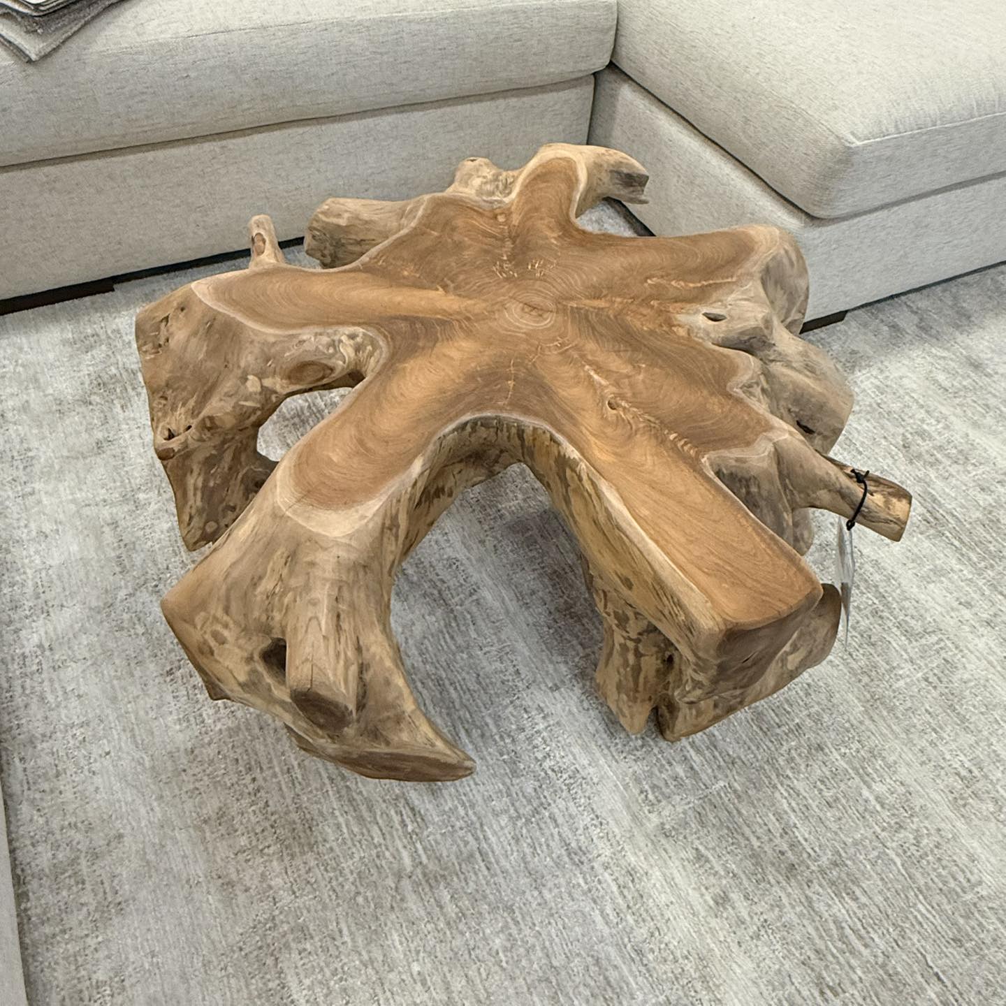 Crete 41" Reclaimed Teak Root Coffee Table - Natural