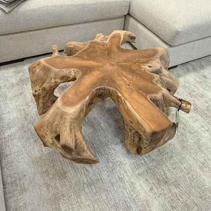 Crete 41" Reclaimed Teak Root Coffee Table - Natural