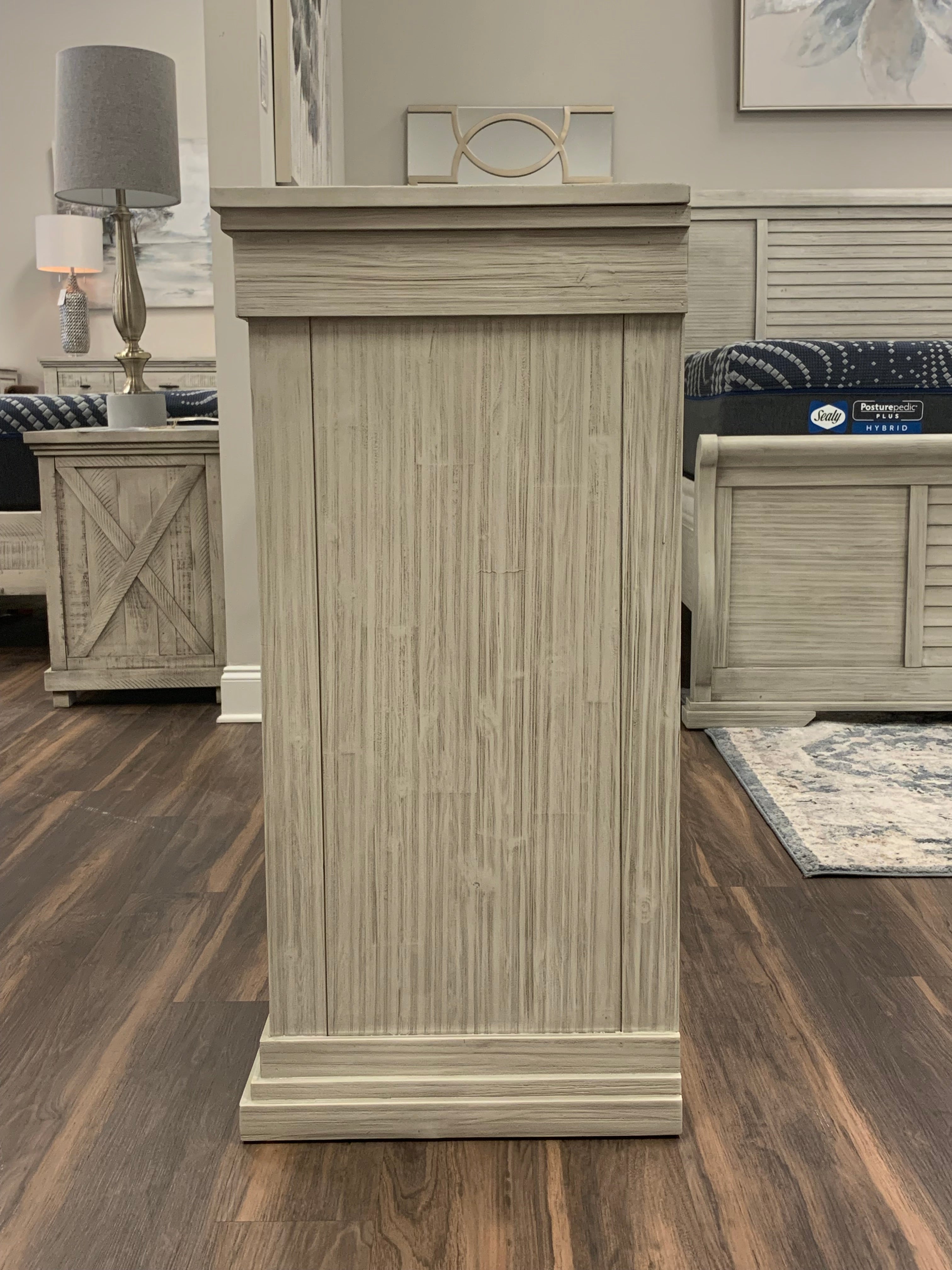 Pendleton 68" 8 Drawer Dresser - Country Gray