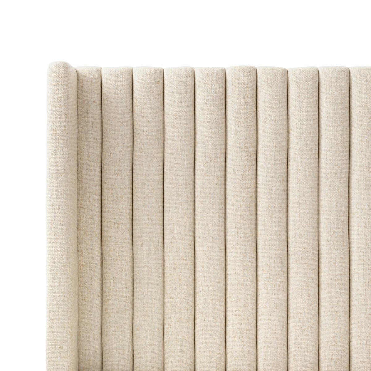 Monterey 81" King Bed - Performance Thames Cream