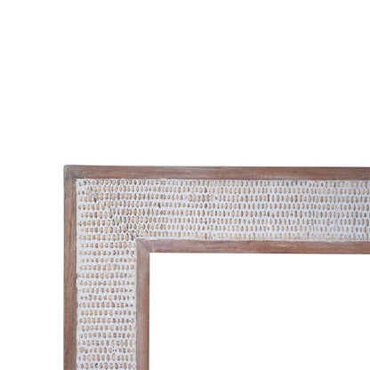 Laszlo 72" Mahogany Console Table - Straw Wash