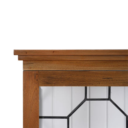 Zinnia 47" 2 Door Tall Cabinet - Antique French + True White