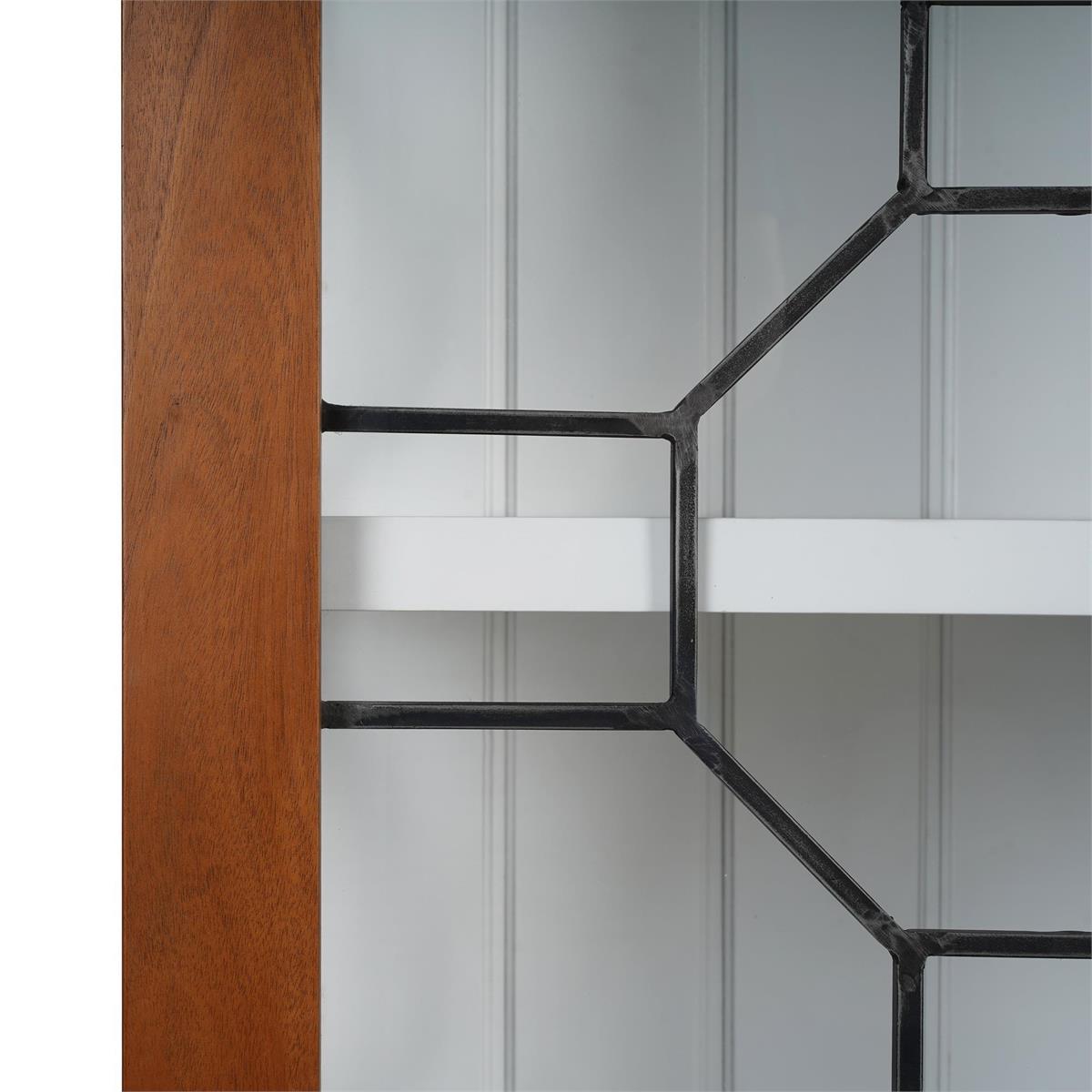 Zinnia 47" 2 Door Tall Cabinet - Antique French + True White