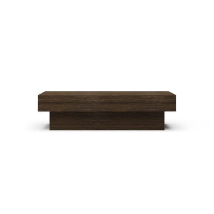 Zoya 67" Mahogany Coffee Table - Tuscan Brown