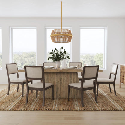 Teagan 84" Rectangular Dining Table - Natural