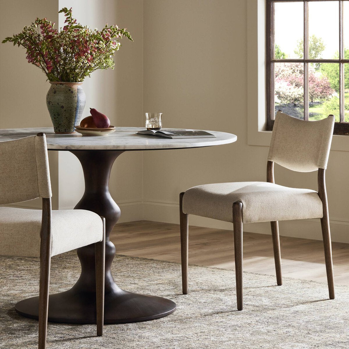 Clara Dining Chair - Performance Antwerp Natural