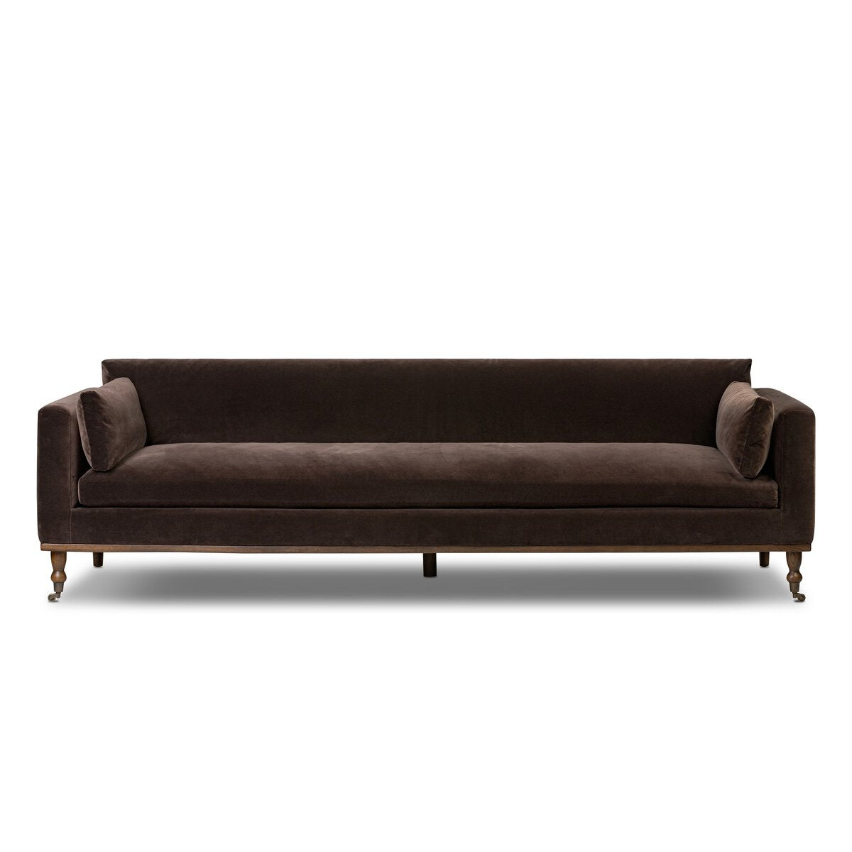 Harlon 97" Bench Seat Sofa - Performance Surrey Cocoa