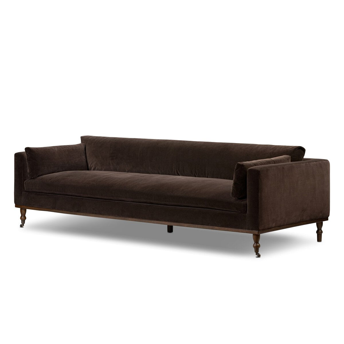 Harlon 97" Bench Seat Sofa - Performance Surrey Cocoa