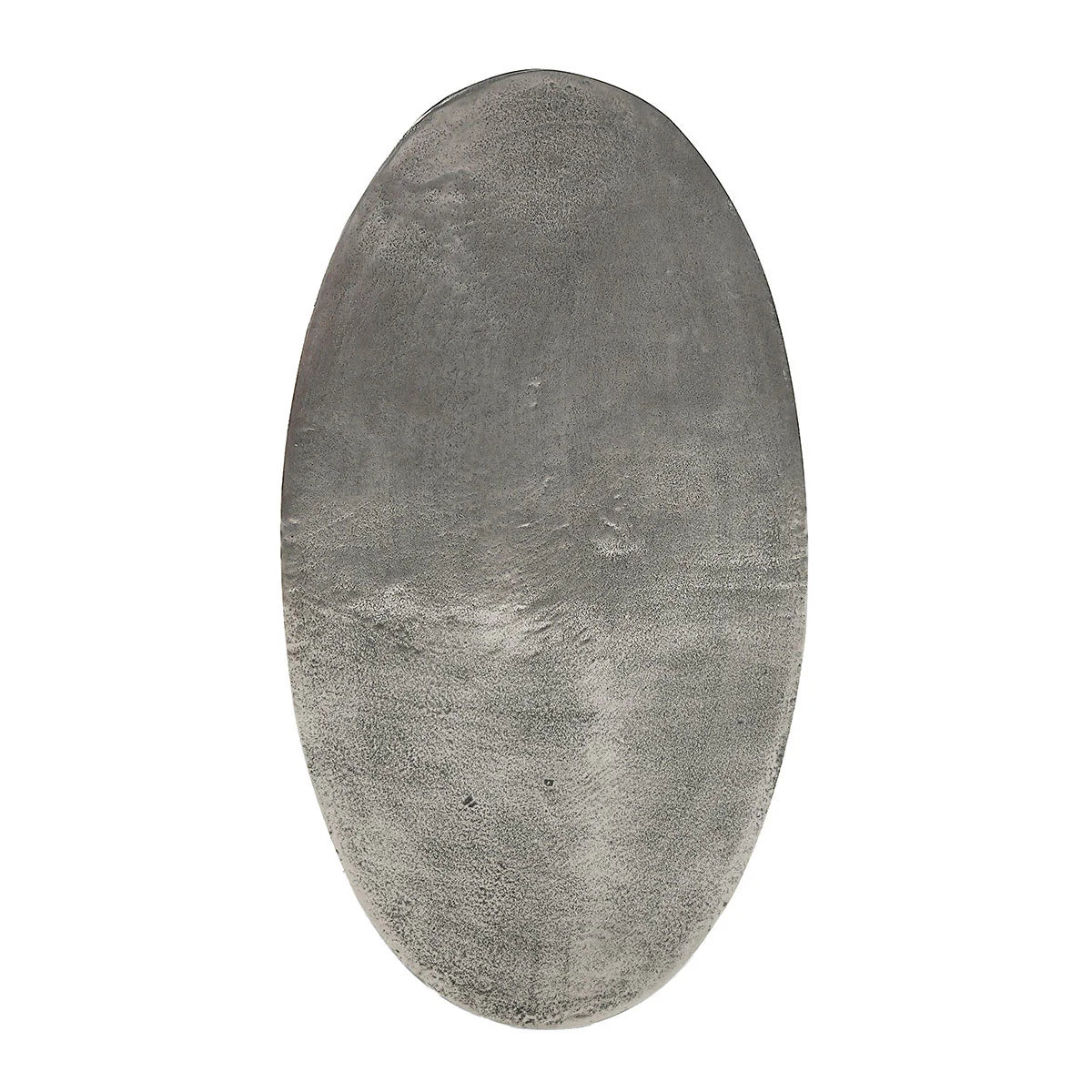 Eden 48" Aluminum Oval Coffee Table - Nickle