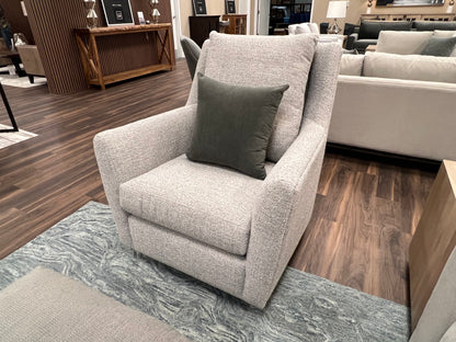 Hugo Express Ship 36" Swivel Glider Chair - Driftwood Mist