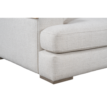 Ledger 100" 2 Cushion Sofa - Stone + Grey Cliff