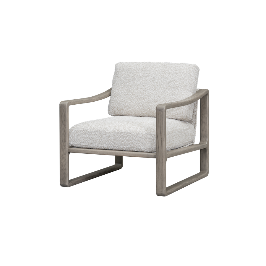 Booker 34" Occasional Chair - Stone + Pearl