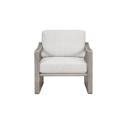Jasper 31" Occasional Chair - Oak + Dusted Stone