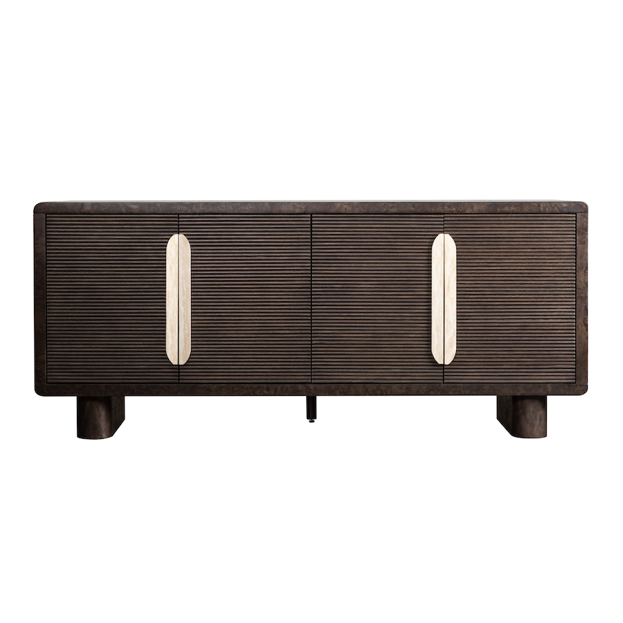 Oberon 75" 2 Door Sideboard - Medium Cider