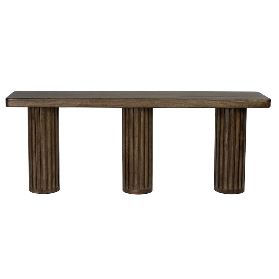 Archer 72" Console Table - Aged Ash