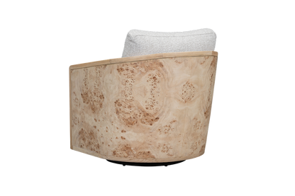 Hana 30" Occasional Swivel Chair- Highland Smoke