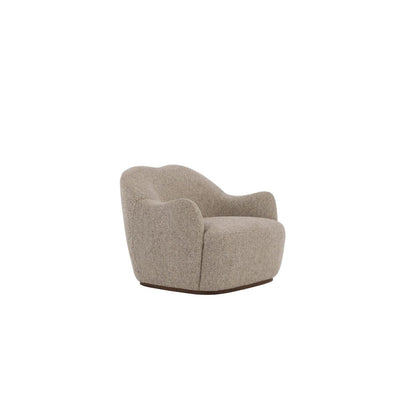 Oberon 34" Swivel Chair - Warm Pebble