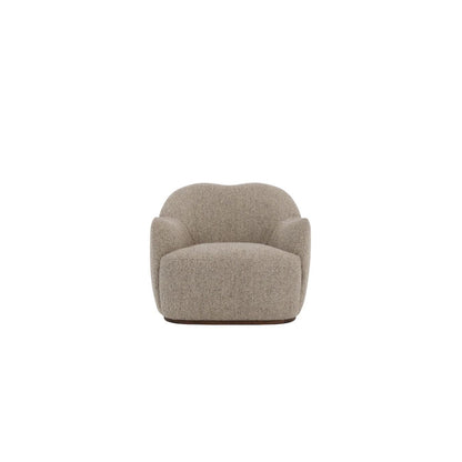 Oberon 34" Swivel Chair - Warm Pebble