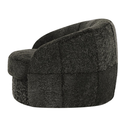 Wilder 39" Swivel Chair - Natural Espresso