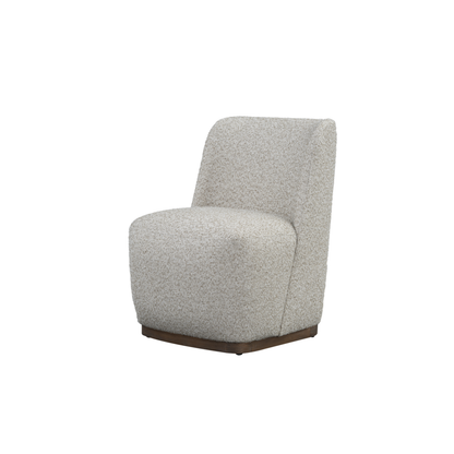 Grace 25" Dining Chair - Peppered Taupe & Mocha