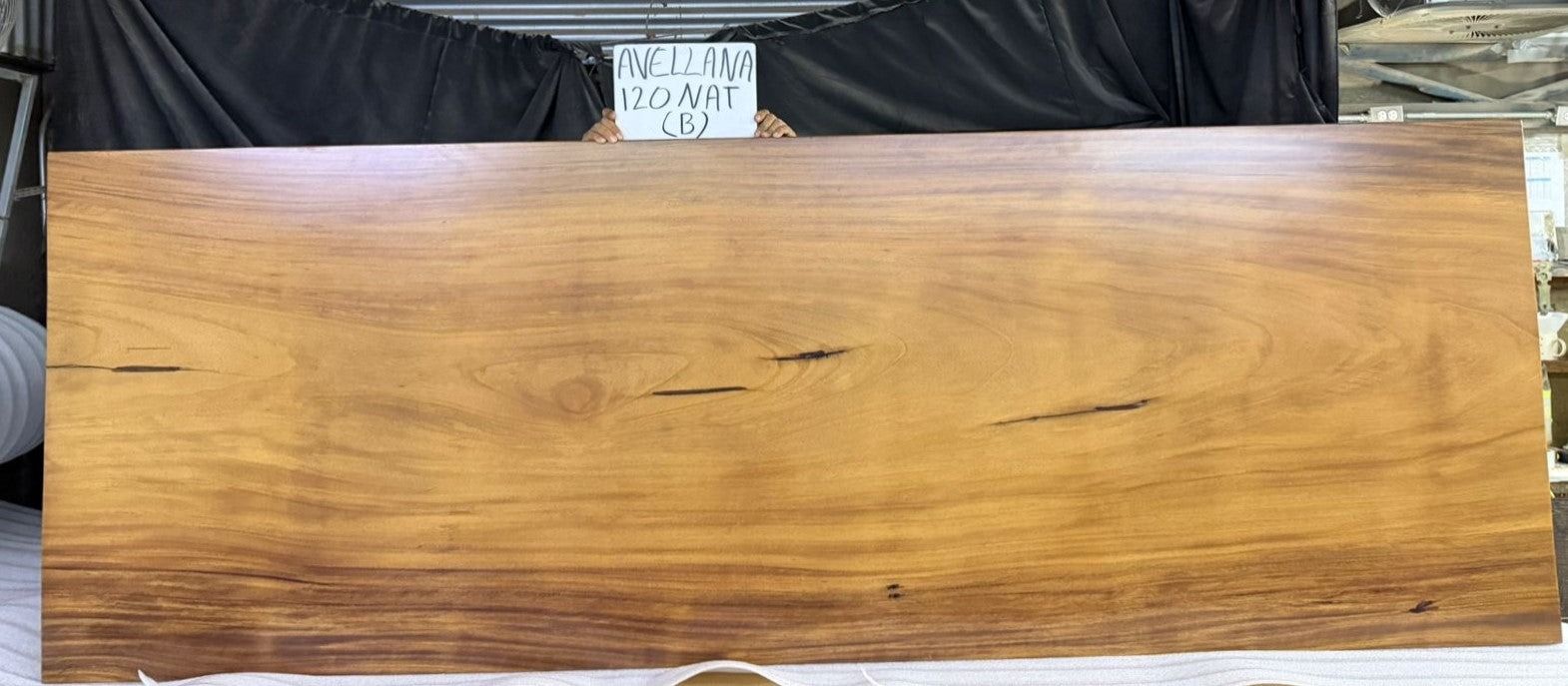 Avellanas 120" Guanacaste Dining Table - Natural- SN533