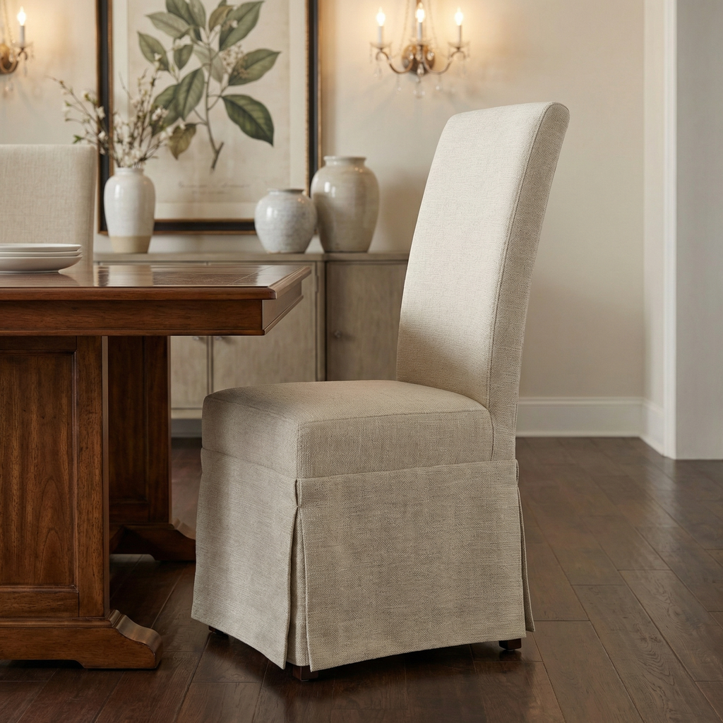 Aimee Parsons Dining Chair - Sandstone Linen