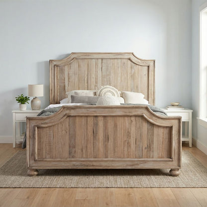 Antigua 67" Queen Bed - Distressed Beechwood