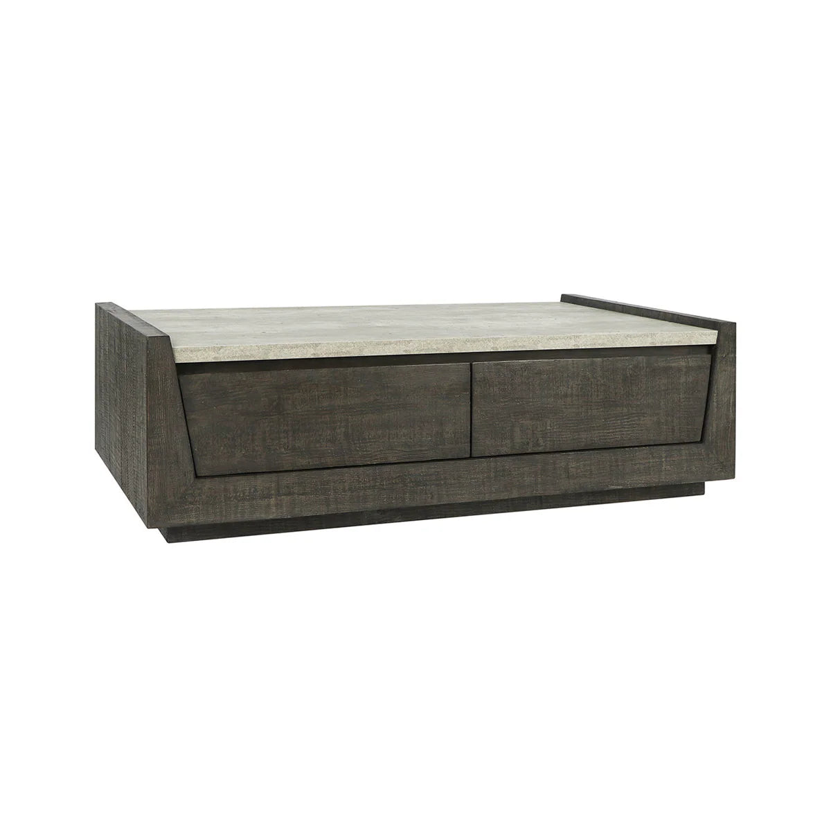 Connor 58" 4 Drawer Coffee Table - Antique Gray
